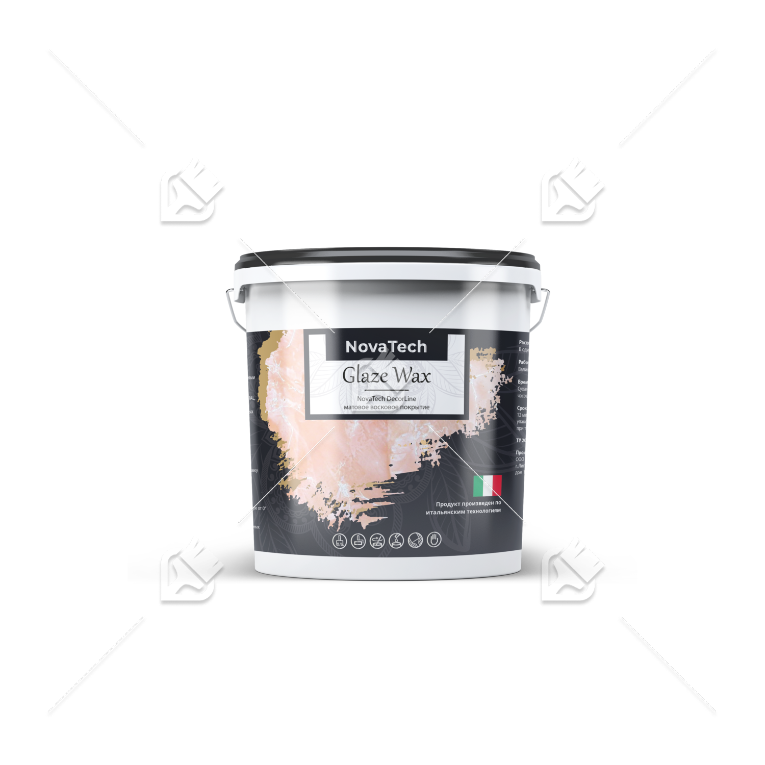 Восковой защитный состав NovaTech Glaze Wax матовый 2,5 л