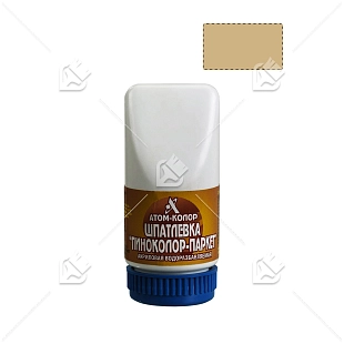 Шпатлевка по дереву акриловая Атом-Колор Пиноколор бук 0,25 кг.