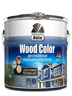 Кроющий антисептик Dufa Wood Color база 1 2,4 л