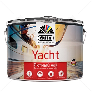 Dufa Лак YACHT яхтный глянцевый 10л