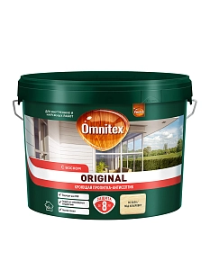 Пропитка декоративная для защиты древесины Omnitex Original база CLR 8,4 л