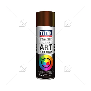 Краска универсальная аэрозольная акриловая Tytan Professional Art of the colour RAL 8017 коричневая 400 мл