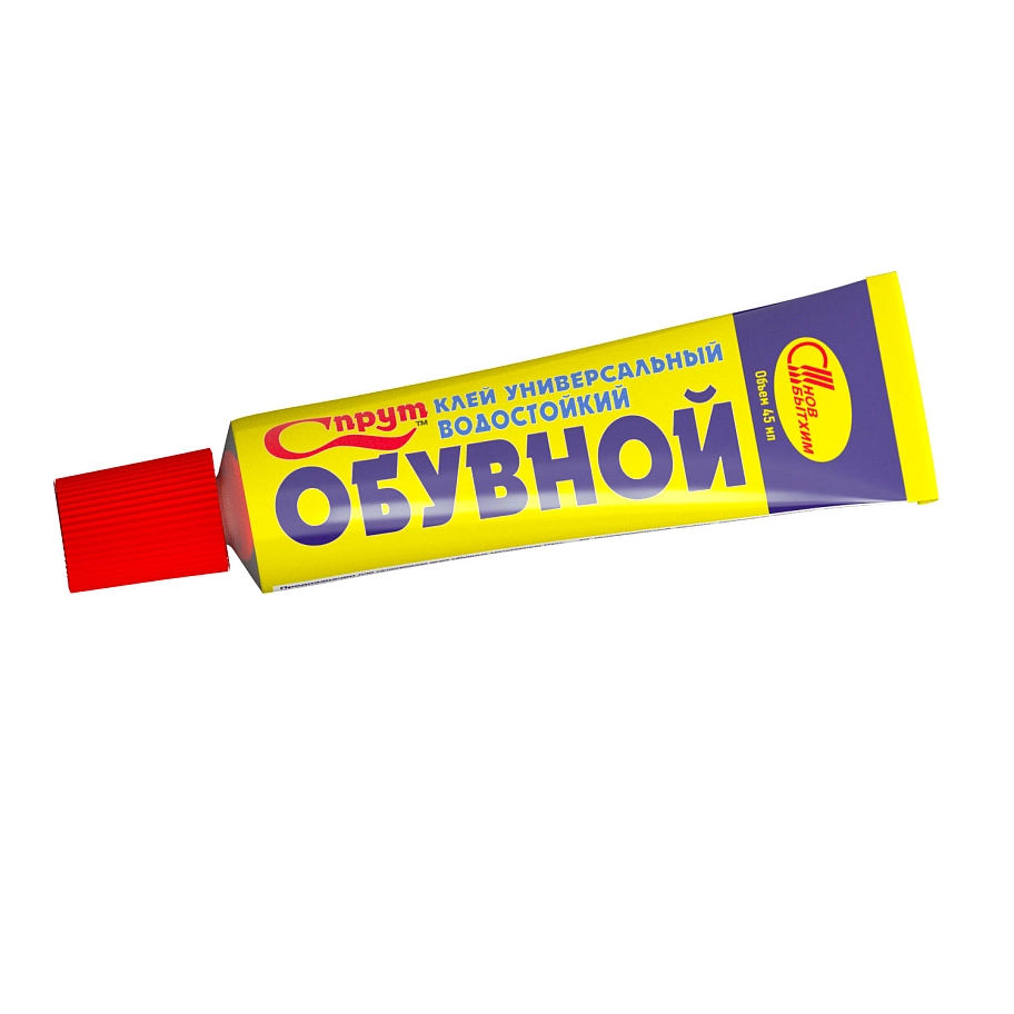 Клей для обуви Новбытхим Спрут 45 мл. в шоу-боксе
